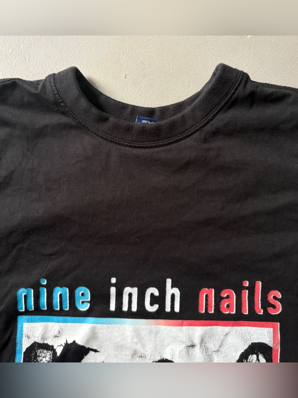 Nine Inch Nails Twenty Thirteen 2013 Tour Concert Band NIN Shirt Sz Large Black - Picture 4 of 11